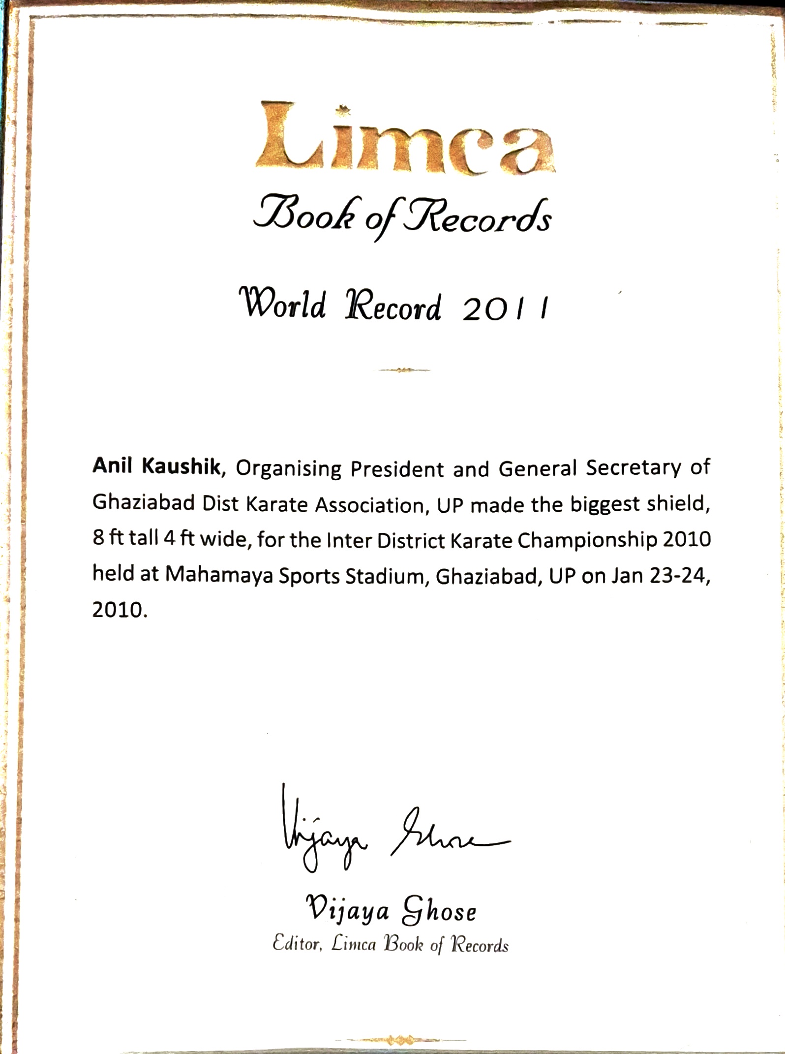 Limca Book Record 2010